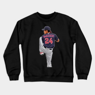 Triston McKenzie #24 Pitches Crewneck Sweatshirt